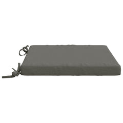 vidaXL Seat Cushions SOEST 4 pcs 100% Polyester Grey 50 x 50 x 5 cm 4