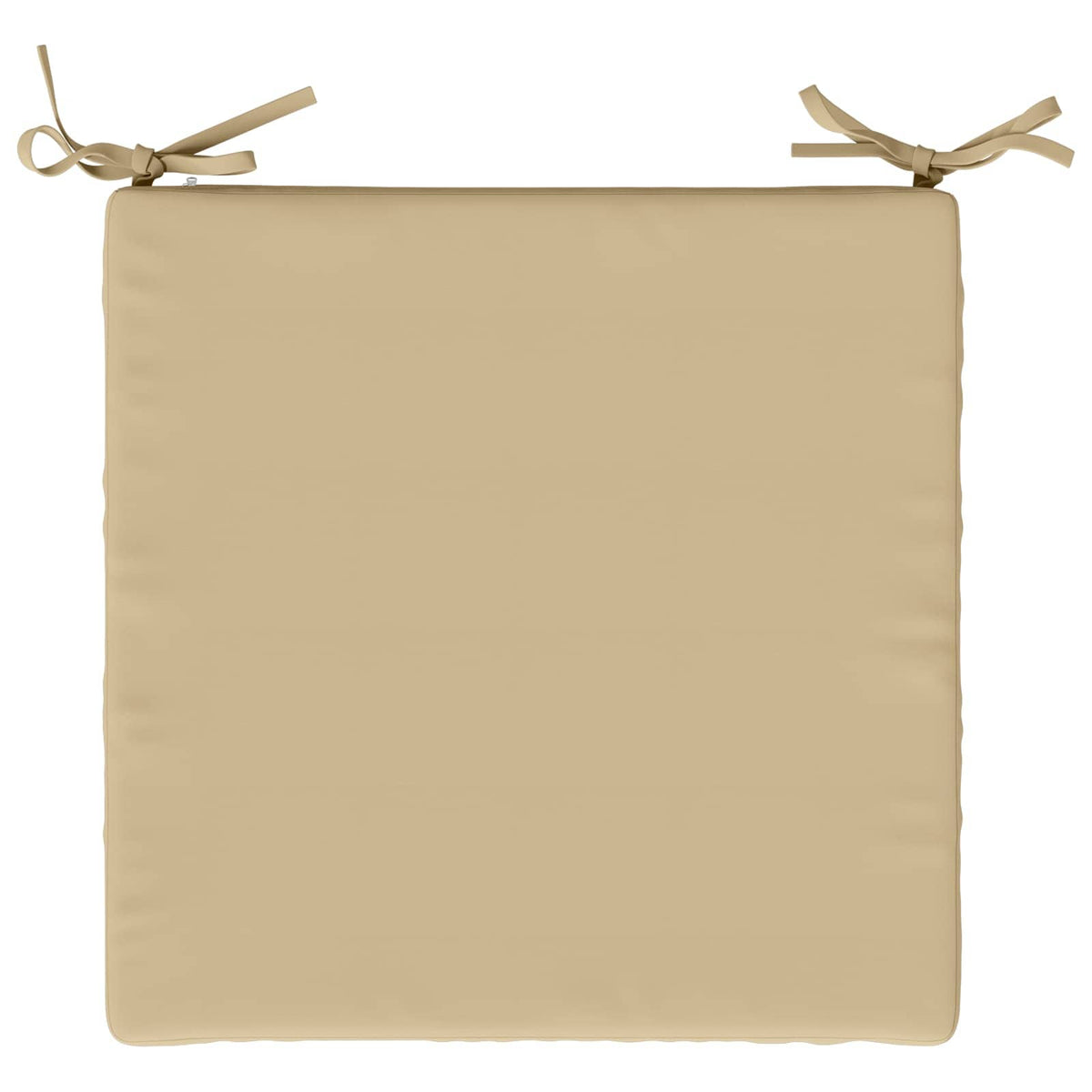 vidaXL Seat Cushions SOEST 4 pcs 100% Polyester Beige 50 x 50 x 5 cm 6