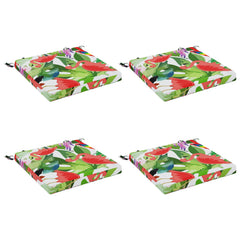 vidaXL Seat Cushions SOEST 4 pcs 100% Polyester Multicolour 2