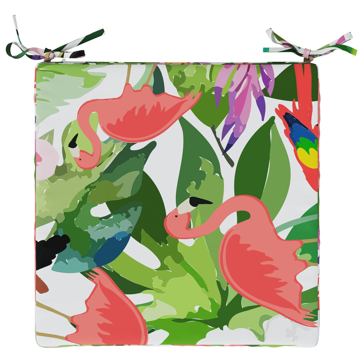 vidaXL Seat Cushions SOEST 4 pcs 100% Polyester Multicolour 6