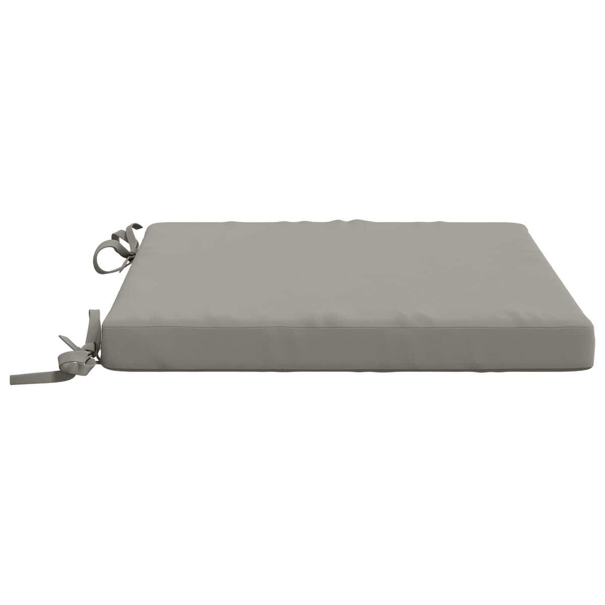 vidaXL Seat Cushions SOEST 4 pcs 100% Polyester Grey 50 x 50 x 5 cm 4