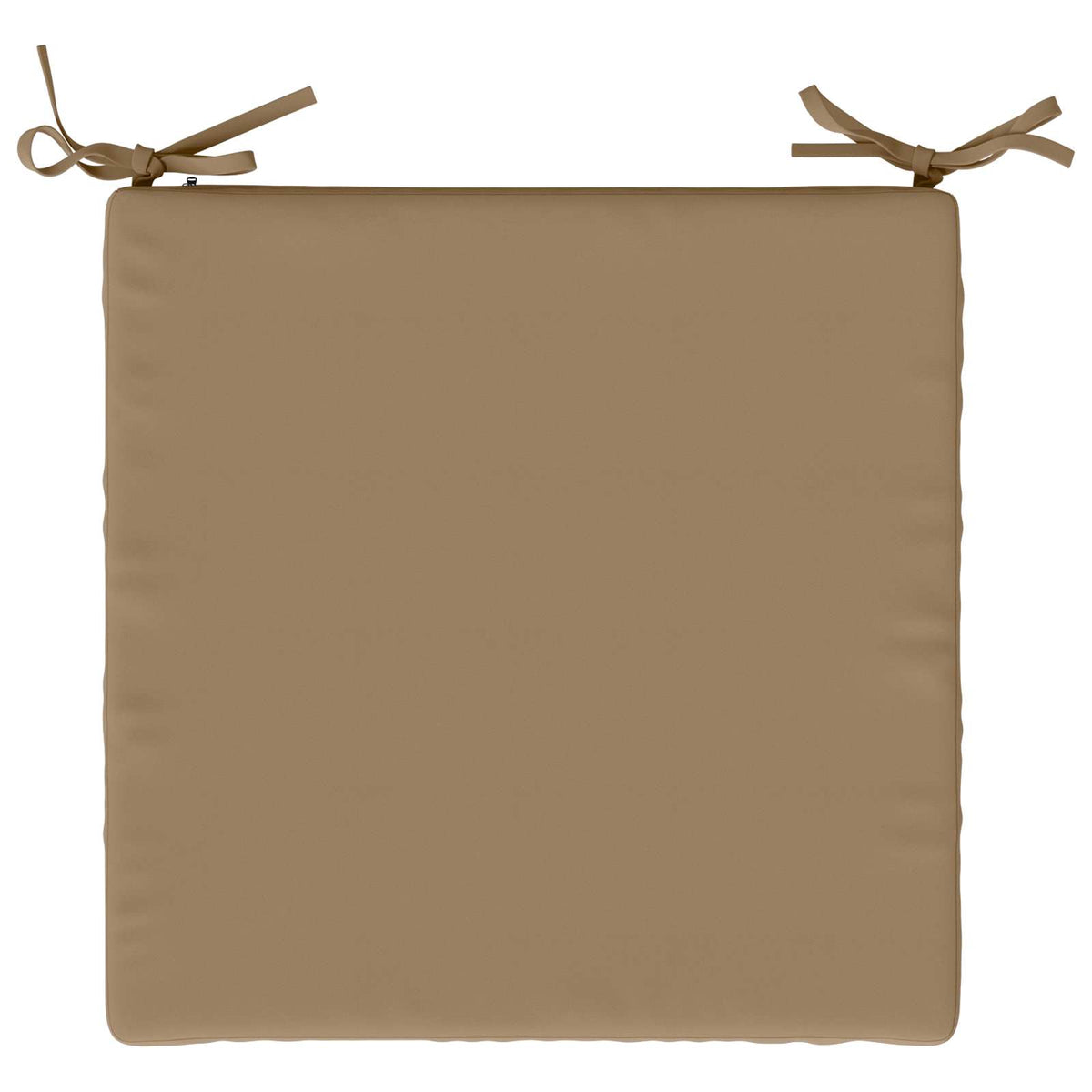 vidaXL Seat Cushions SOEST 4 pcs 100% Polyester Taupe 50 x 50 x 5 cm 6