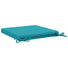 Seat Cushions SOEST 4 pcs 100% Polyester Turquoise, image 5