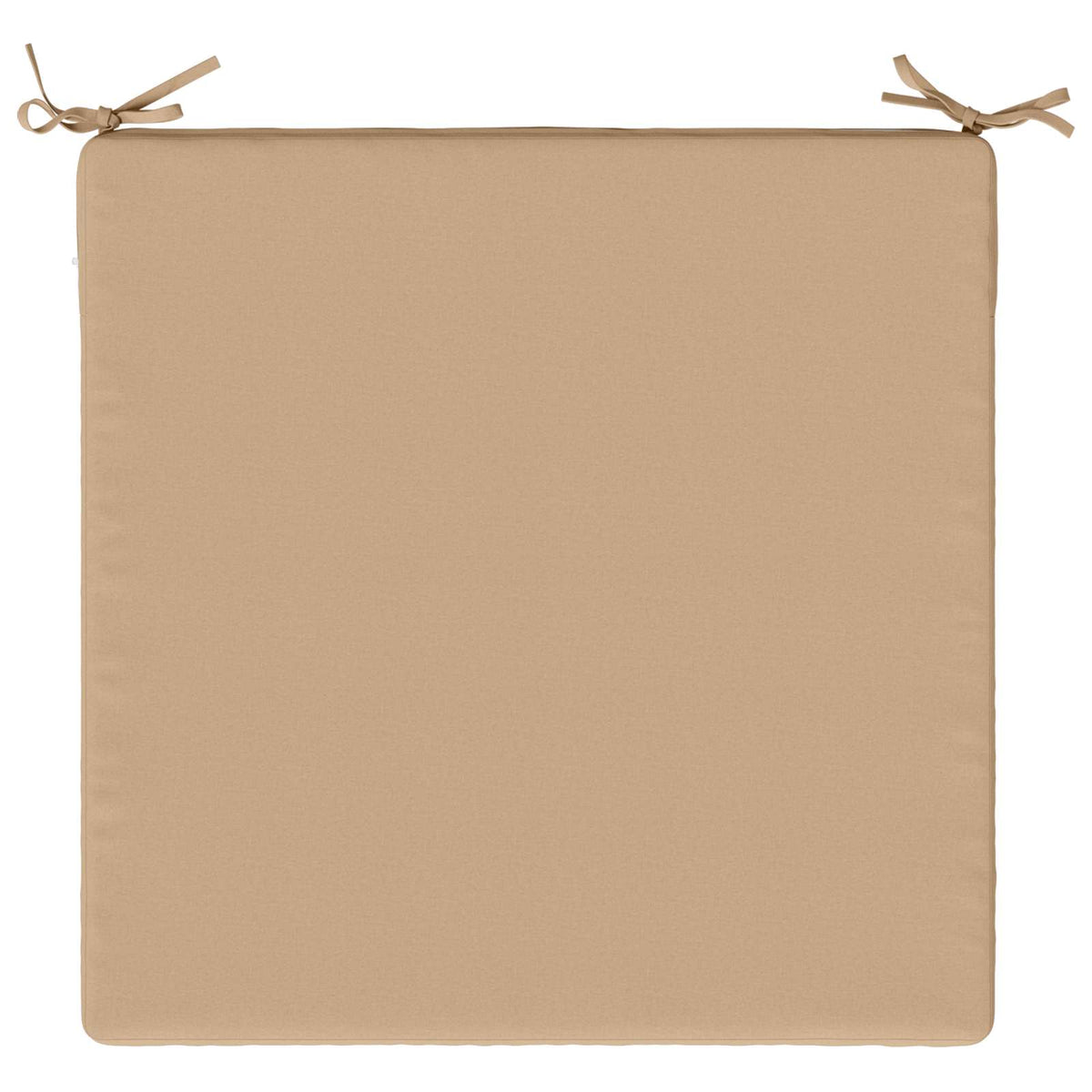 vidaXL Seat Cushions SOEST 4 pcs 100% Polyester Sand 60 x 60 x 3 cm 6