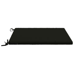 vidaXL Seat Cushions SOEST 4 pcs 100% Polyester Black 60 x 60 x 3 cm 4