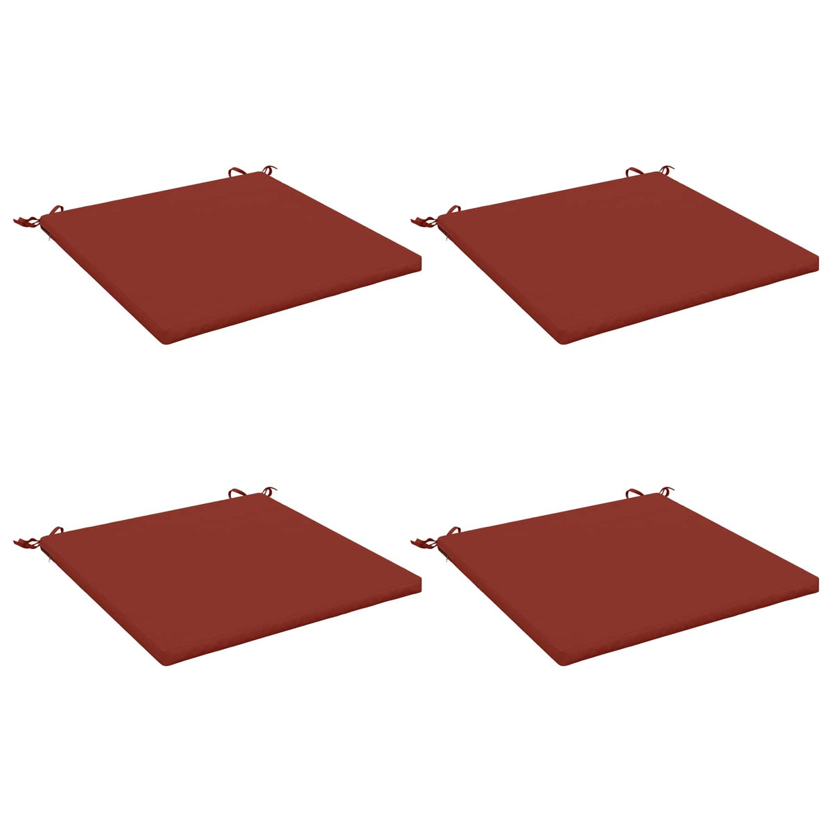 Seat Cushions SOEST Polyester Red