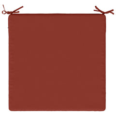 vidaXL Seat Cushions SOEST 4 pcs 100% Polyester Red 60 x 60 x 3 cm 6