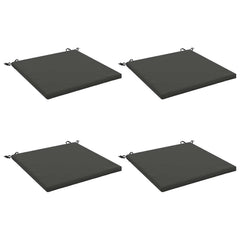 Seat Cushions SOEST 4 pcs 100% Polyester Anthracite, image 2