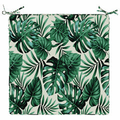 vidaXL Seat Cushions SOEST 4 pcs 100% Polyester Leaf Pattern 6
