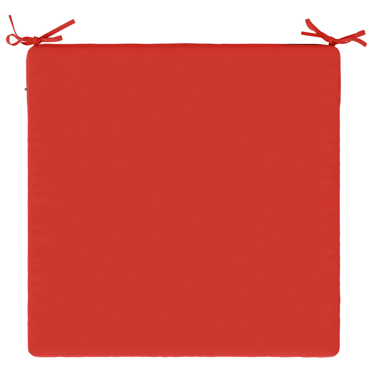 vidaXL Seat Cushions SOEST 4 pcs 100% Polyester Red 60 x 60 x 3 cm 6