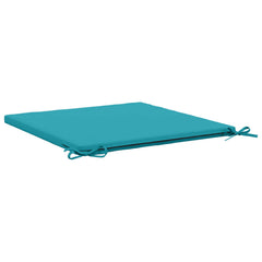 vidaXL Seat Cushions SOEST 4 pcs 100% Polyester Turquoise 5