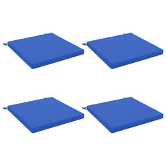 Seat Cushions SOEST 4 pcs 100% Polyester Royal Blue 2