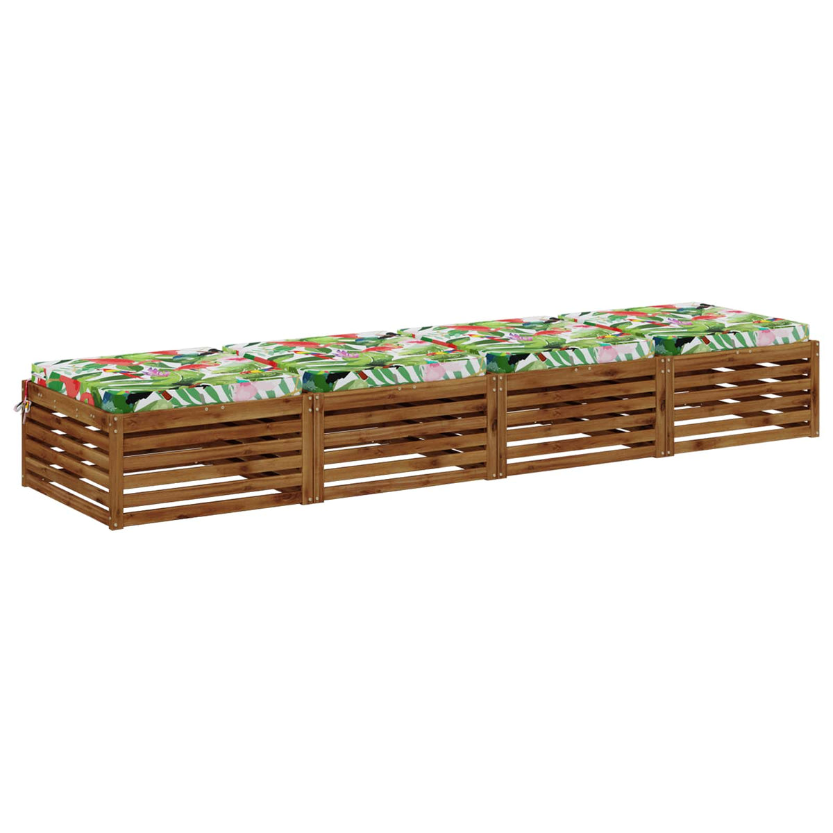 Seat Cushions SOEST 4 pcs 100% Polyester Multicolour 3