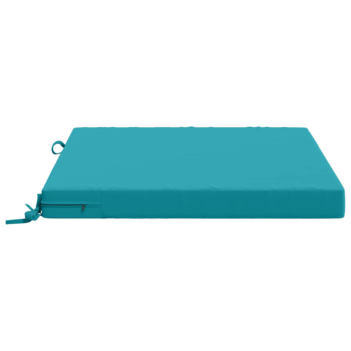 Seat Cushions SOEST 4 pcs 100% Polyester Turquoise 4