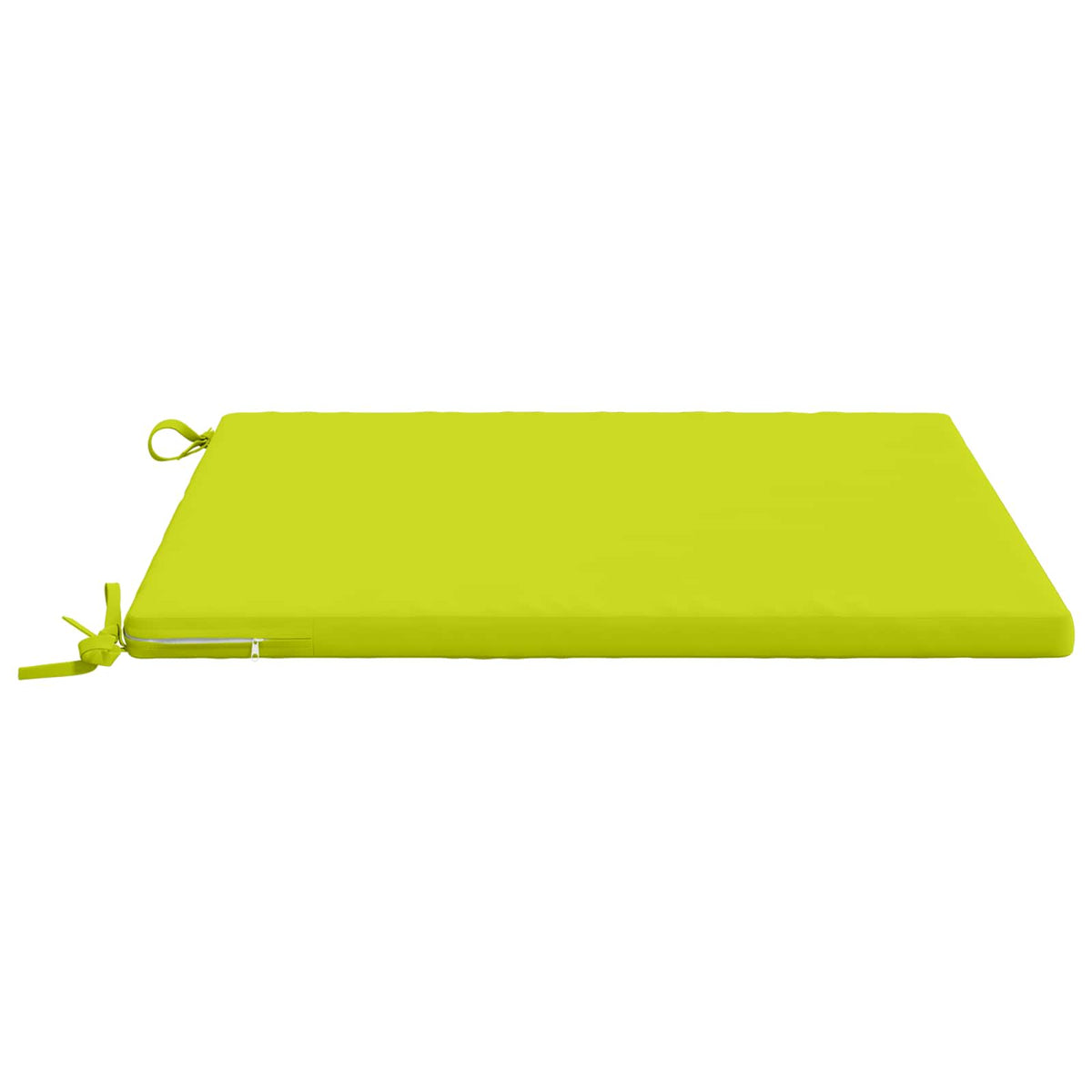 vidaXL Seat Cushions SOEST 4 pcs 100% Polyester Bright Green 4