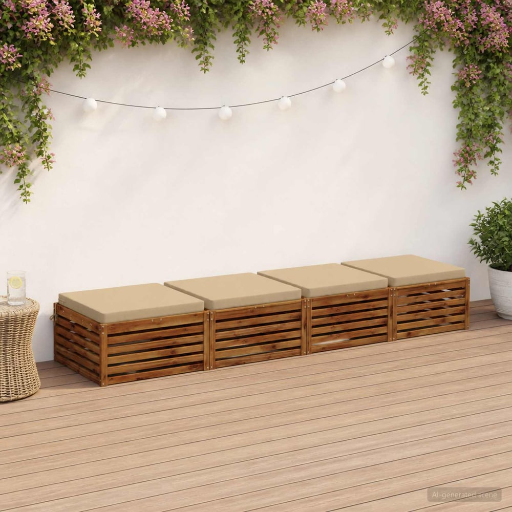 Seat Cushions SOEST Polyester Beige