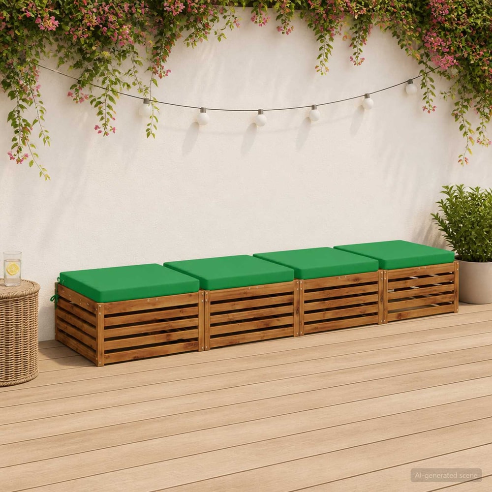 Seat Cushions SOEST Polyester Green