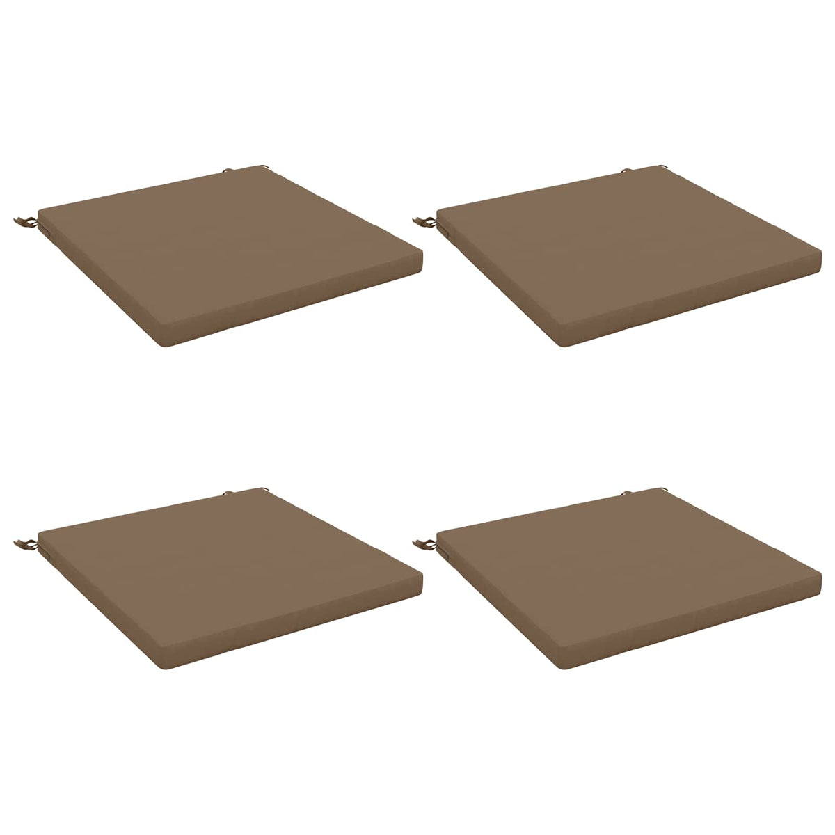 Seat Cushions SOEST Polyester Taupe