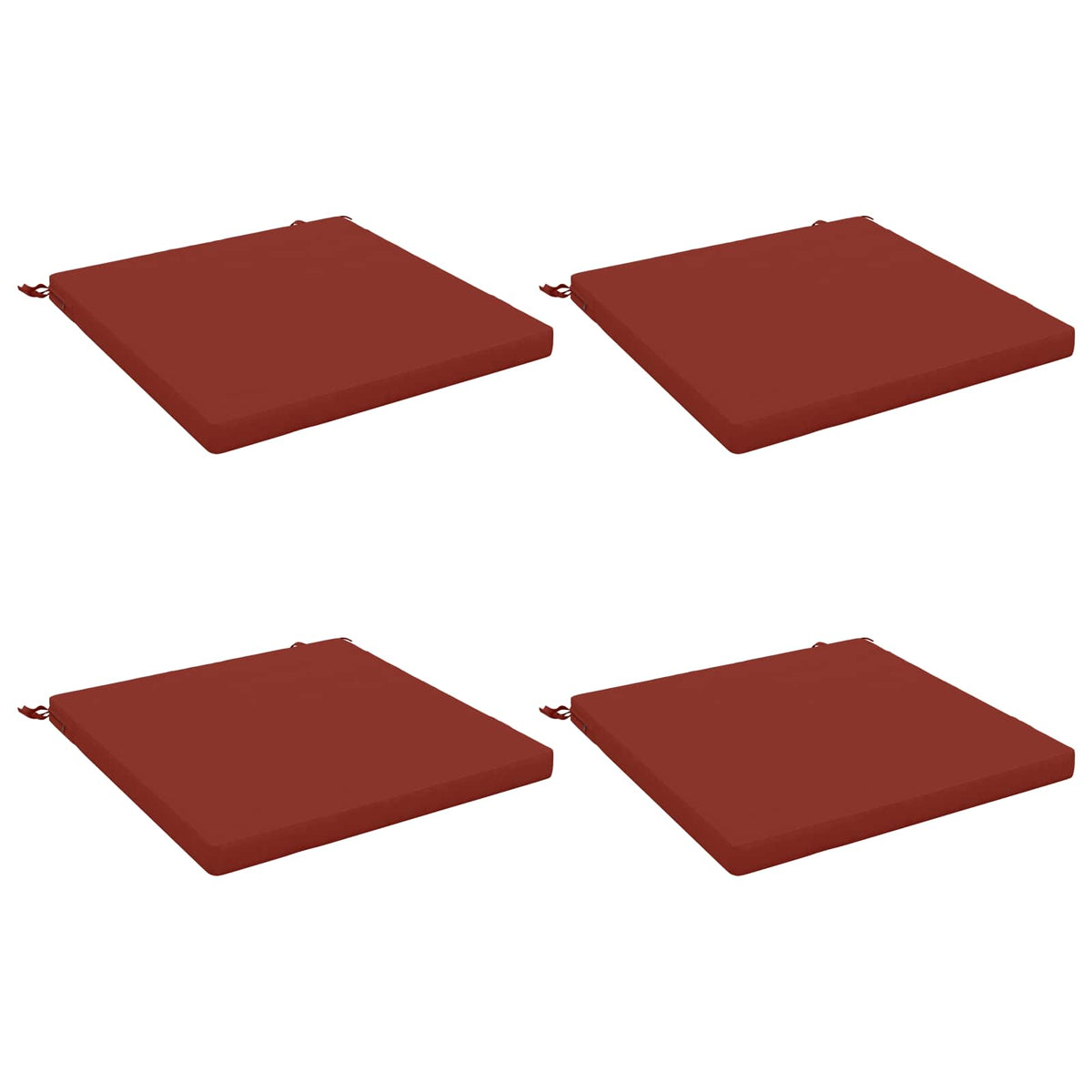 Seat Cushions SOEST Polyester Red