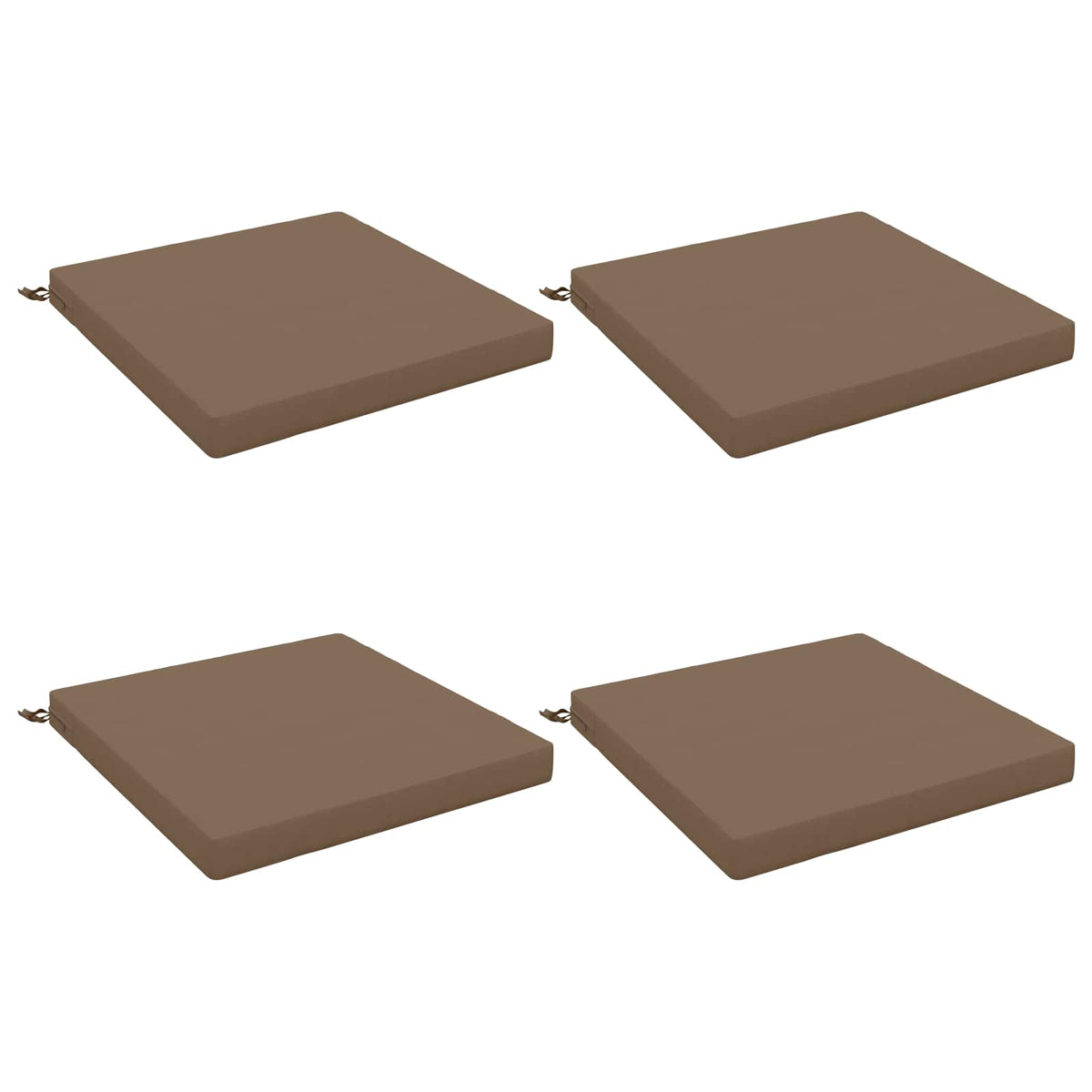 Seat Cushions SOEST Polyester Taupe