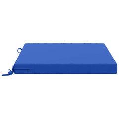 Seat Cushions SOEST 4 pcs 100% Polyester Royal Blue 4