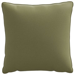 vidaXL Back Cushion PUTTEN 4 pcs 100% Polyester Olive Green 4