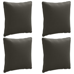 vidaXL Back Cushion PUTTEN 4 pcs 100% Polyester Anthracite 2