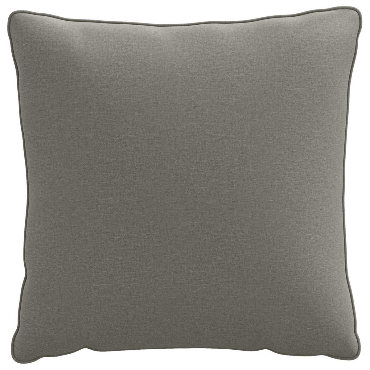 vidaXL Back Cushion PUTTEN 4 pcs 100% Polyester Grey 40 x 40 x 15 cm 4