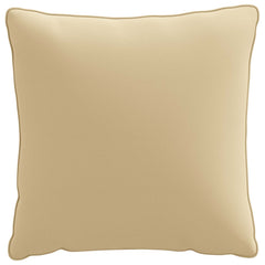 vidaXL Back Cushion PUTTEN 4 pcs 100% Polyester Beige 40 x 40 x 15 cm 4