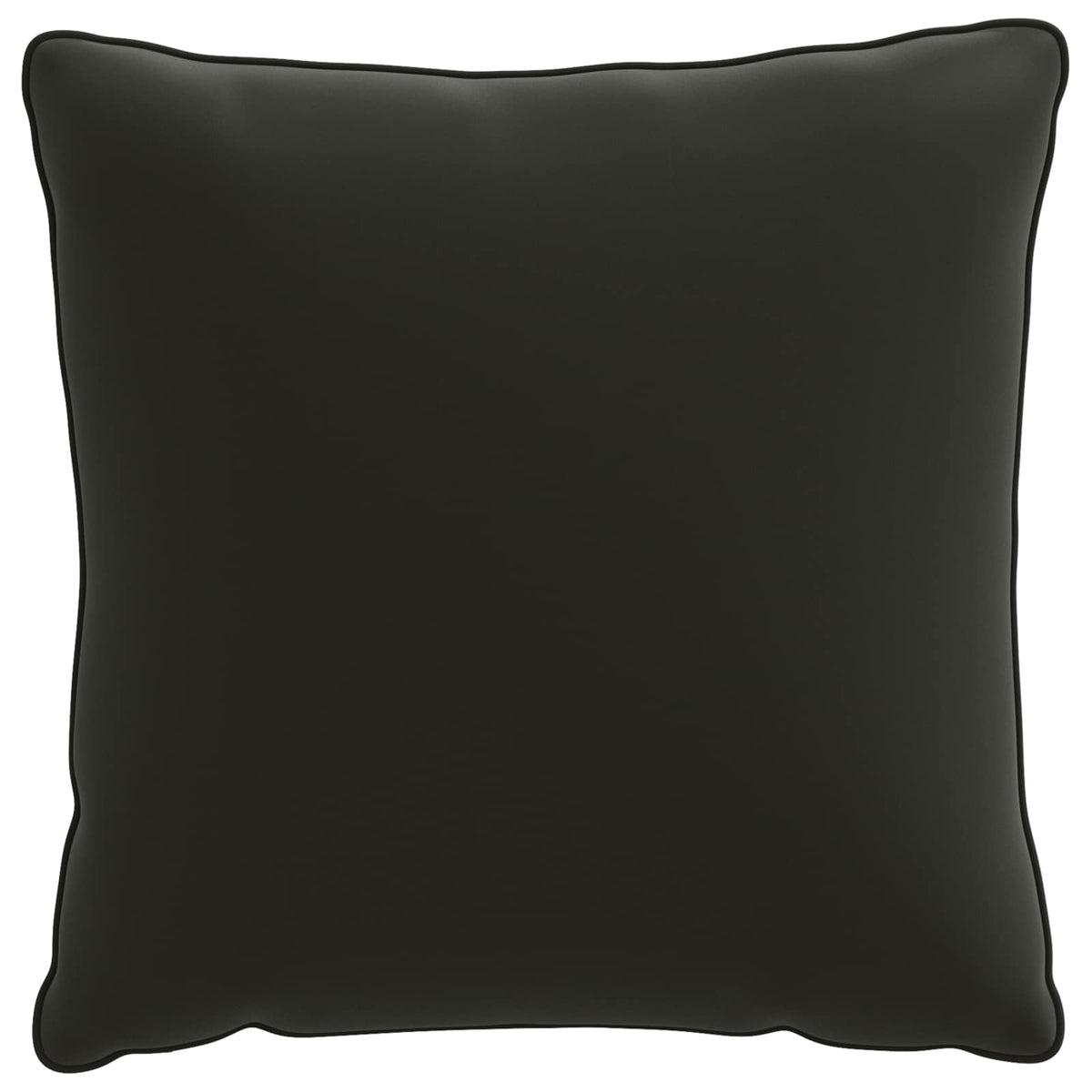 vidaXL Back Cushion PUTTEN 4 pcs 100% Polyester Black 40 x 40 x 15 cm 4