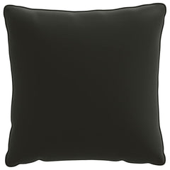 vidaXL Back Cushion PUTTEN 4 pcs 100% Polyester Black 40 x 40 x 15 cm 4