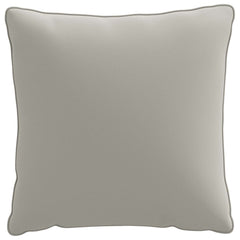 vidaXL Back Cushion PUTTEN 4 pcs 100% Polyester Grey 40 x 40 x 15 cm 4