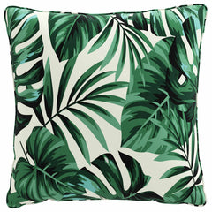 vidaXL Back Cushion PUTTEN 4 pcs 100% Polyester Leaf Pattern 4