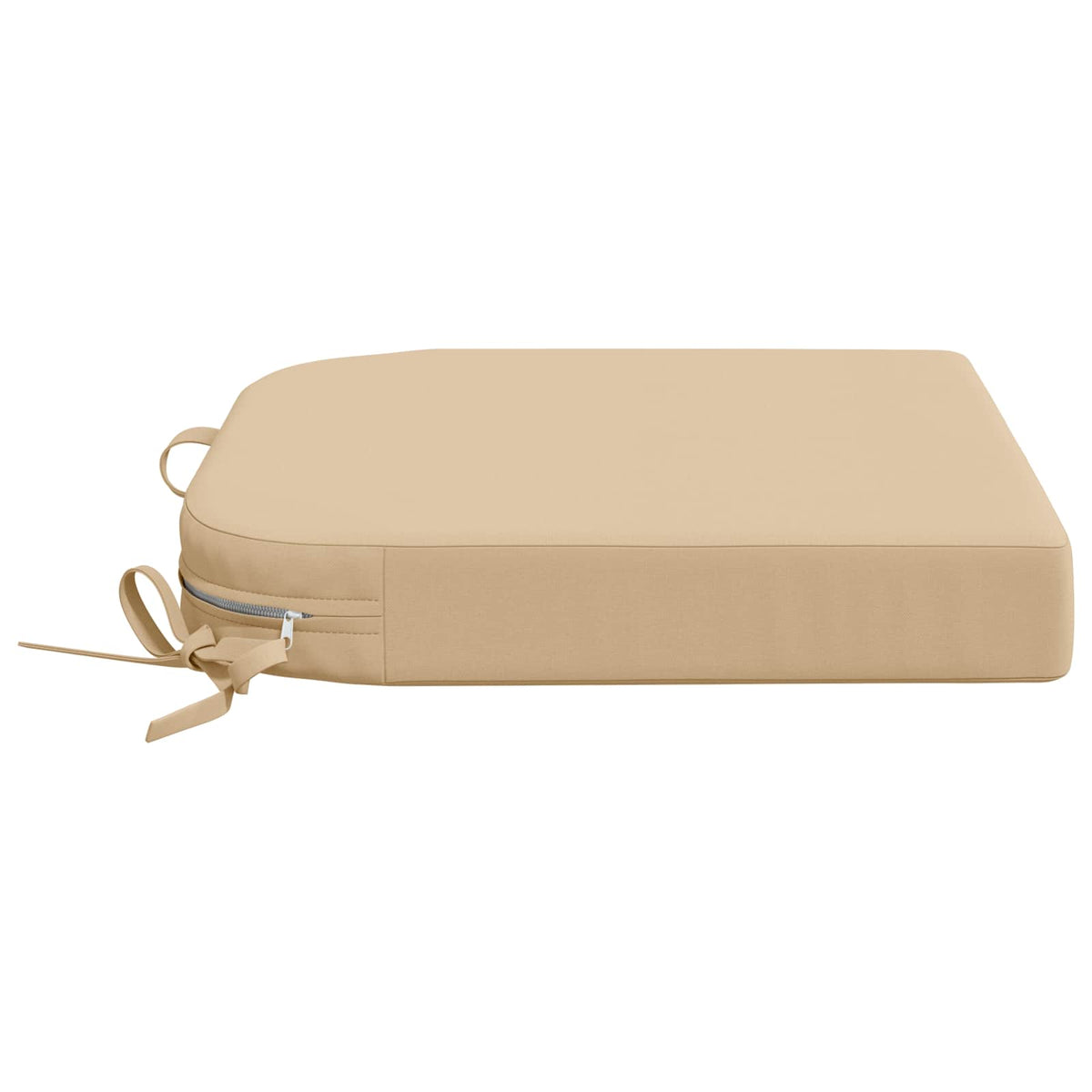 vidaXL 4-Piece Seat Cushions SOEST 4 pcs 100% Polyester Cream 4