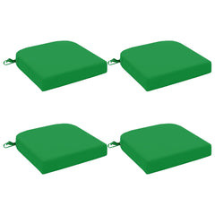 vidaXL 4-Piece Seat Cushions SOEST 4 pcs 100% Polyester Green 2