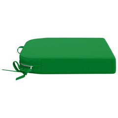 vidaXL 4-Piece Seat Cushions SOEST 4 pcs 100% Polyester Green 4