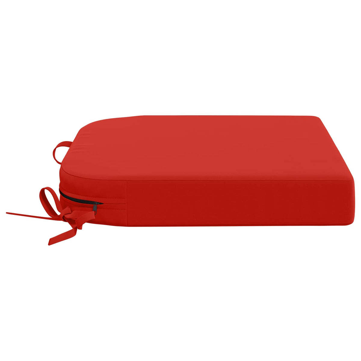 vidaXL 4-Piece Seat Cushions SOEST 4 pcs 100% Polyester Red 4