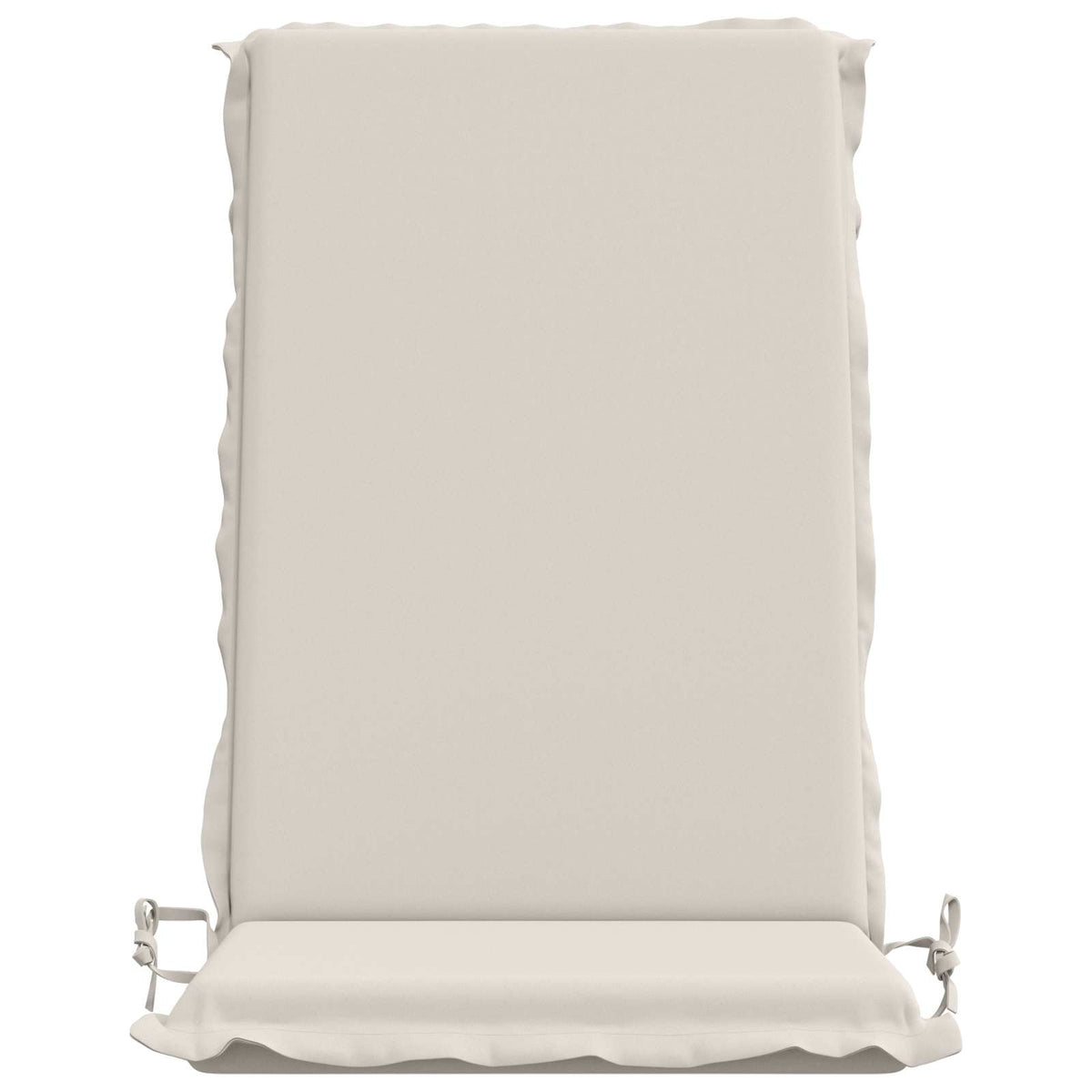 High Back Chair Cushion GEMERT 100% Polyester White 4 pcs White (melange)