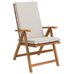 High Back Chair Cushion GEMERT 100% Polyester White 4 pcs White (melange)