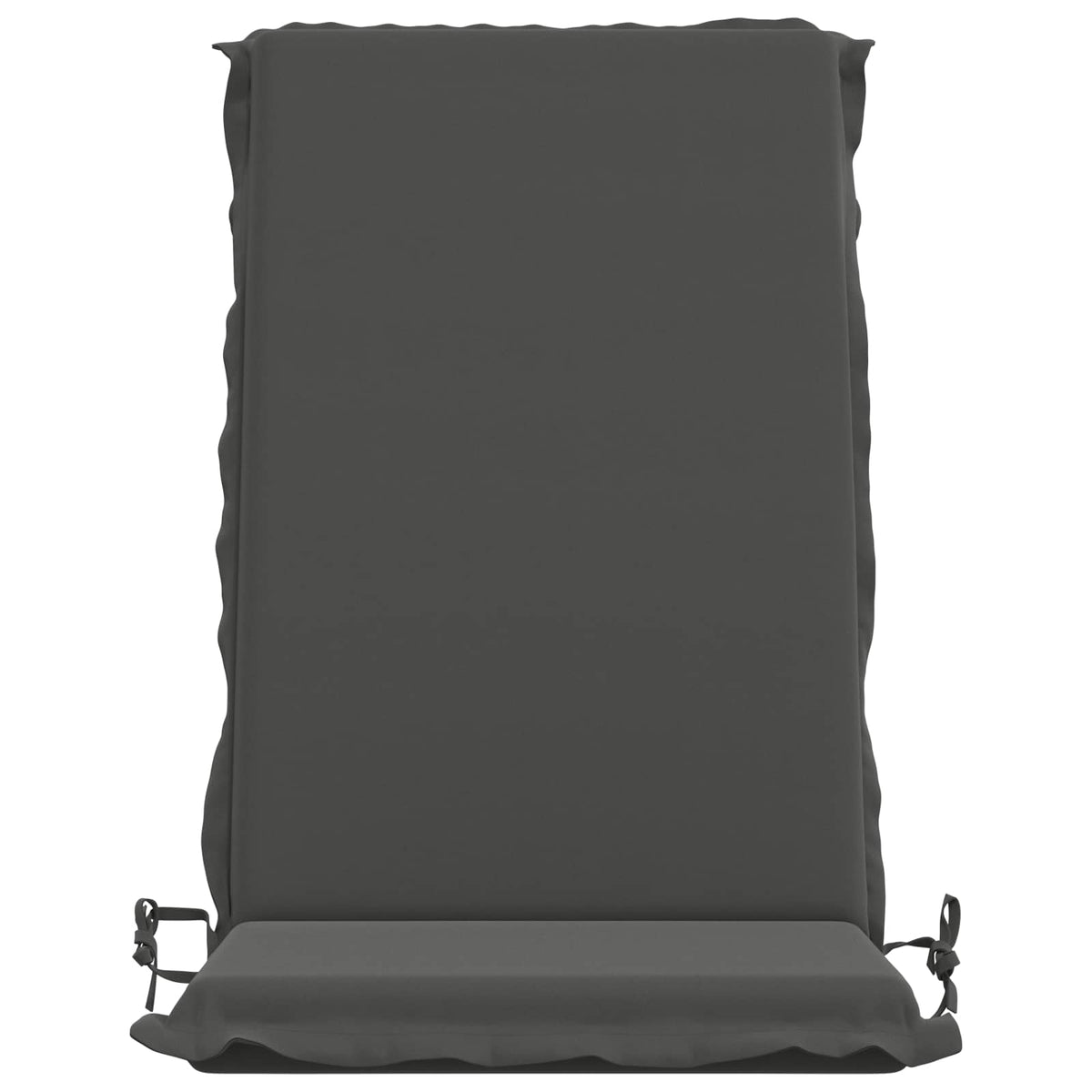 High Back Chair Cushion GEMERT 100% Polyester 4 pcs Anthracite (polyester)