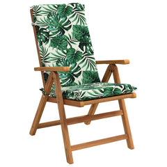vidaXL High Back Chair Cushion GEMERT 2 pcs 100% Polyester 3