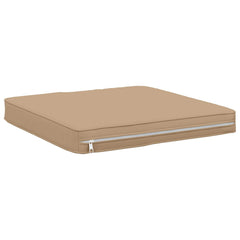 vidaXL 4-Piece Seat Cushions VUGHT 4 pcs 100% Polyester Sand 5