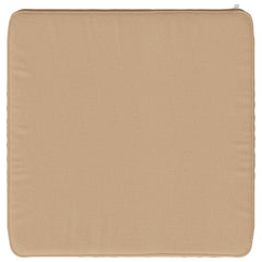 vidaXL 4-Piece Seat Cushions VUGHT 4 pcs 100% Polyester Sand 6