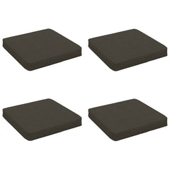 vidaXL 4-Piece Seat Cushions VUGHT 4 pcs 100% Polyester Anthracite 2