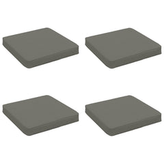 4-Piece Seat Cushions VUGHT 4 pcs 100% Polyester Grey, image 2
