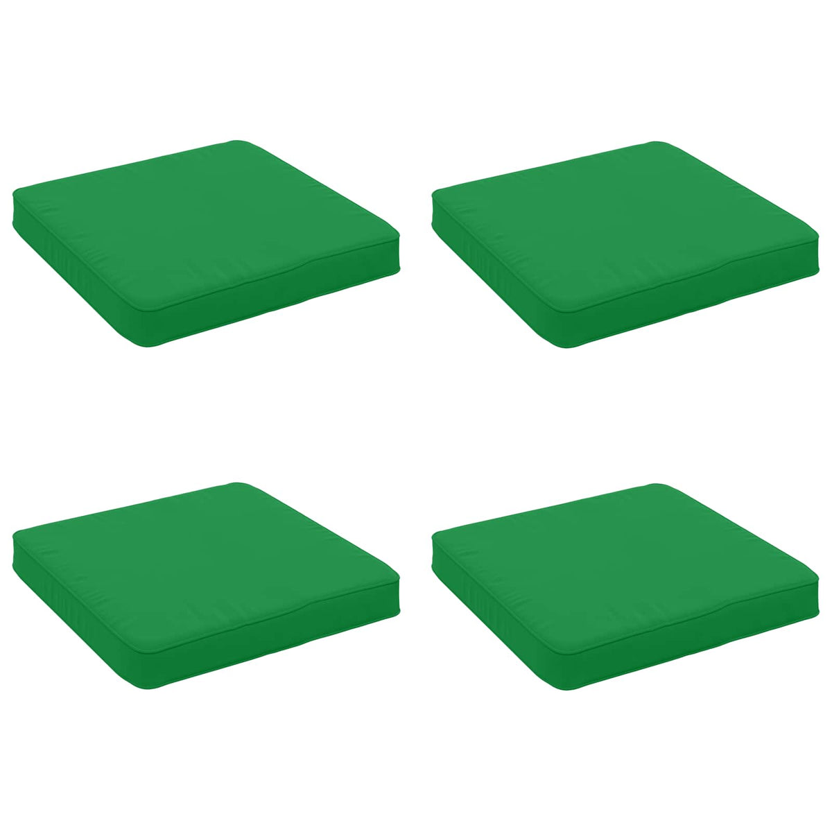 4-Piece Seat Cushions VUGHT 4 pcs 100% Polyester Green, image 2