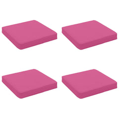 vidaXL 4-Piece Seat Cushions VUGHT 4 pcs 100% Polyester Pink 2