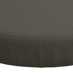 Seat Cushions SOEST 4 pcs 100% Polyester Ø 40 x 7 cm Melange Anthracite
