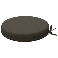 Seat Cushions SOEST 4 pcs 100% Polyester Ø 40 x 7 cm Melange Anthracite