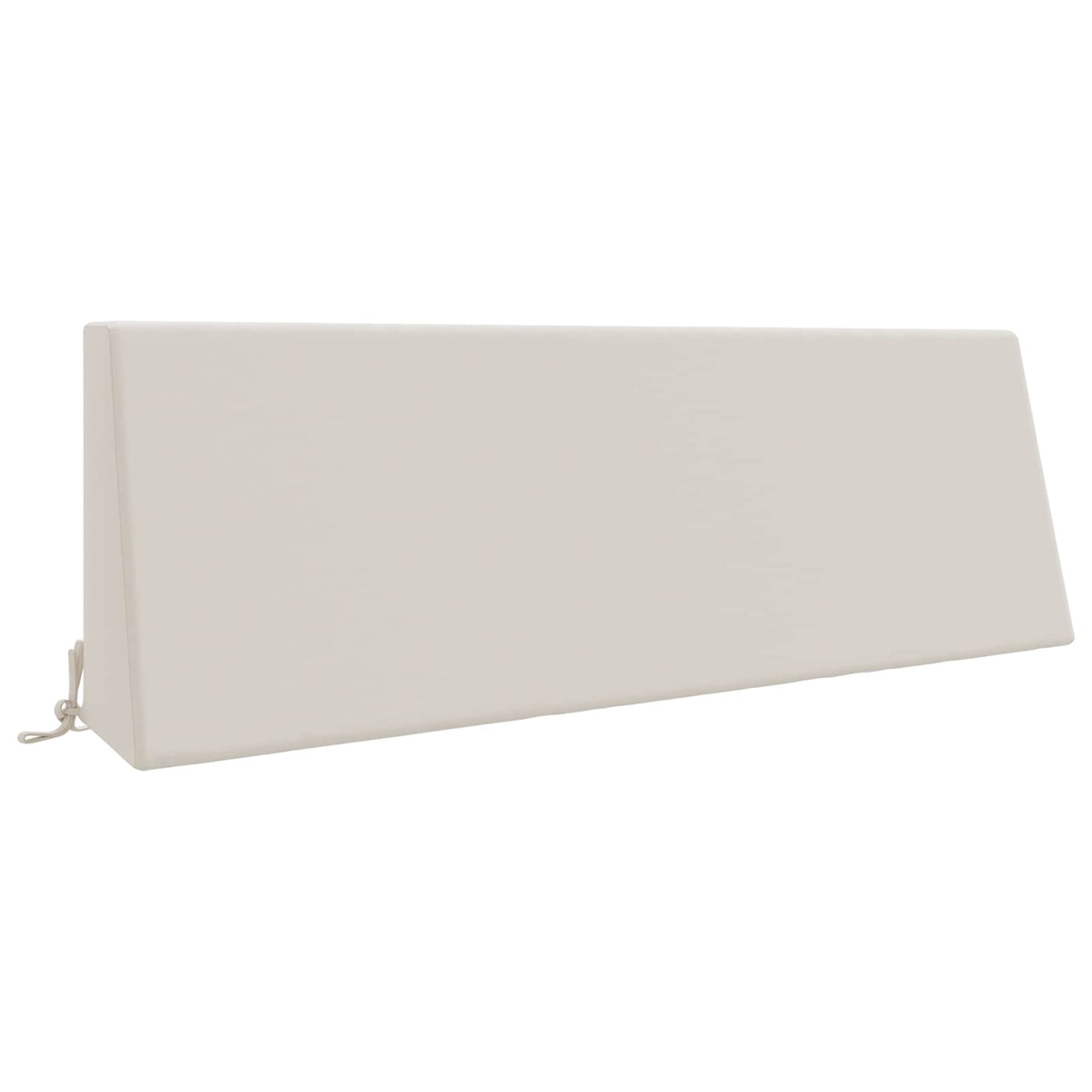 vidaXL Back Cushion SOEST 100% Polyester White 120 x 20 x 40 cm 2